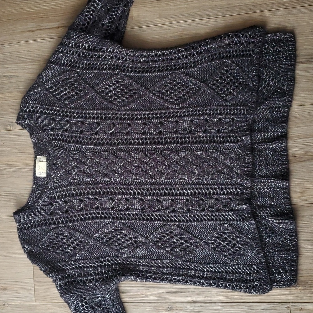 Denim & Supply Ralph Lauren Gray Cable Knit Sweater